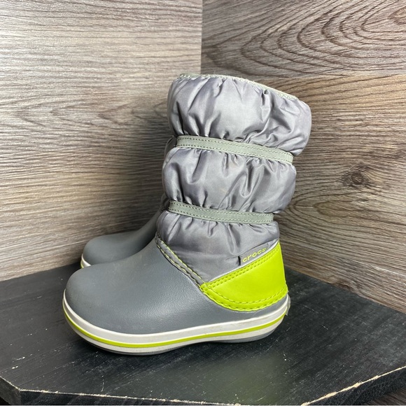 Crocs crocband winter insulated boots grey green - Picture 3 of 6